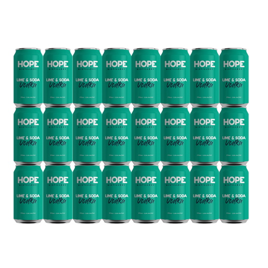 VODKA LIME & SODA 24 X 375mL - fresh beer direct from Hope Brewery
