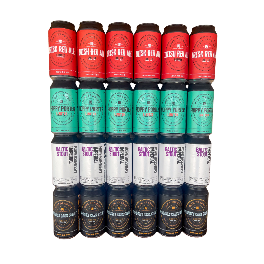 CASE OF LAST WINTER BEERS MIXED CASE I 24 X 375ml CANS