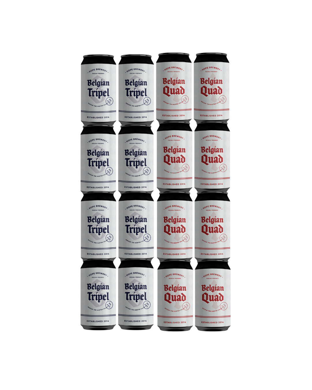 50/50 BELGIAN STRONG CASE 16 X 375mL CANS