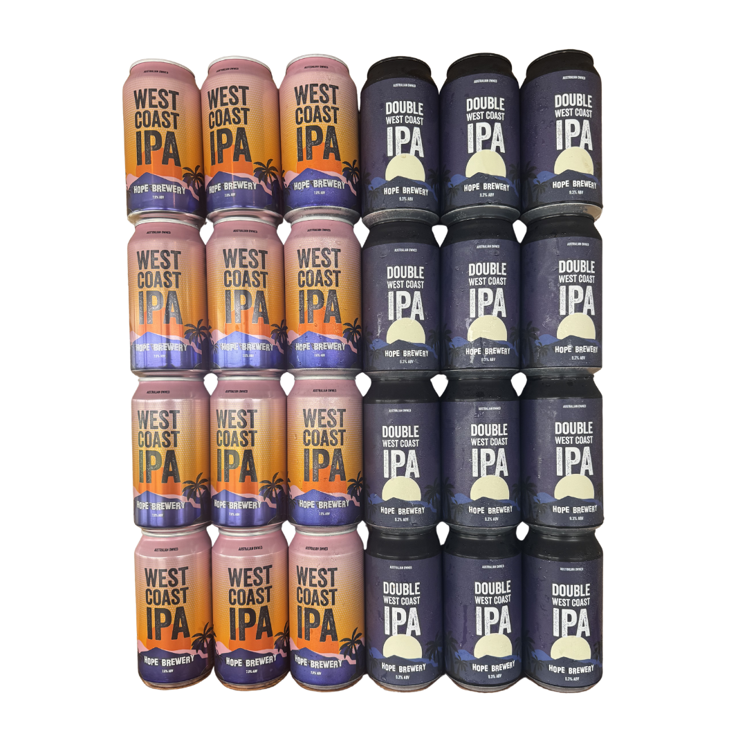 50/50 WEST COAST IPA's CASE 24 X 375mL CANS