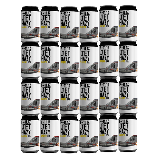 JET HAZY SABRO IPA 24 X 375mL