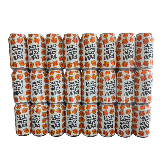 Case of Salted Caramel Hazy IIIPA I 24 x 375mL CANS