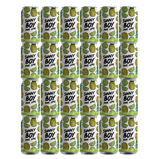 SUNNY BOY PINE LIME SUPER SOUR 24 X 375mL