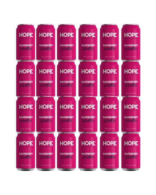 VODKA RASPBERRY 24 X 375mL
