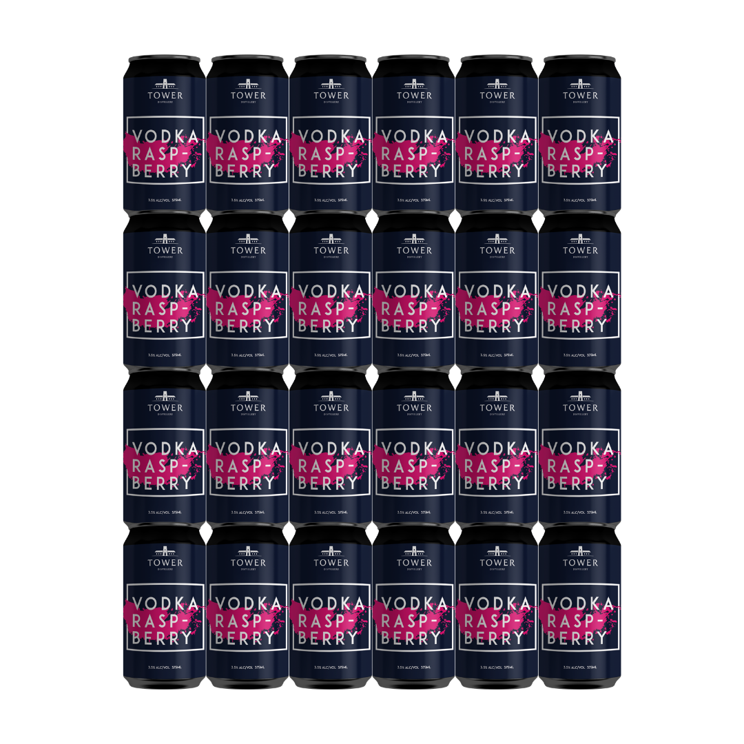 VODKA RASPBERRY 24 X 375mL