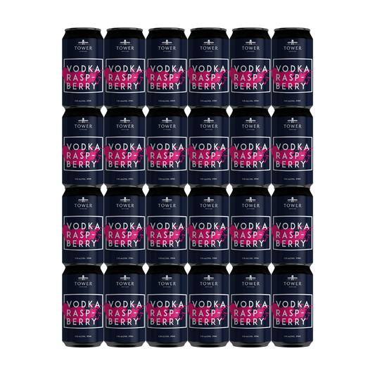 VODKA RASPBERRY 24 X 375mL