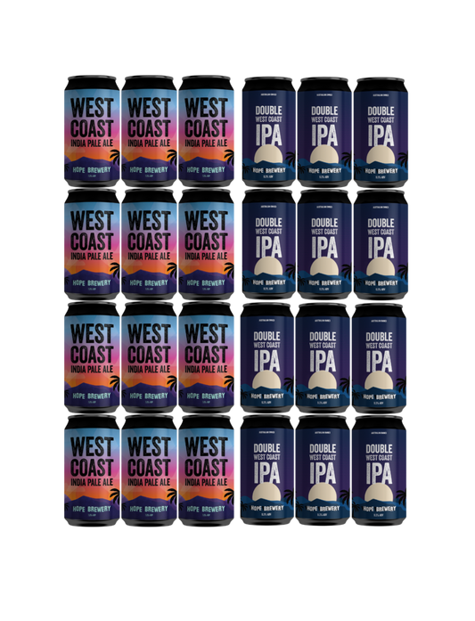 50/50 WEST COAST IPA's CASE 24 X 375mL CANS